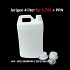 4 Liter Plastic Jerry Cans 1