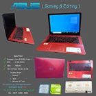 Laptop ASUS untuk Game & Editing Proccsor Core i5-8250 RAM 12 GB HDD 750 GB VGA NVIDIA 930 Mx 26B ( second ) 1