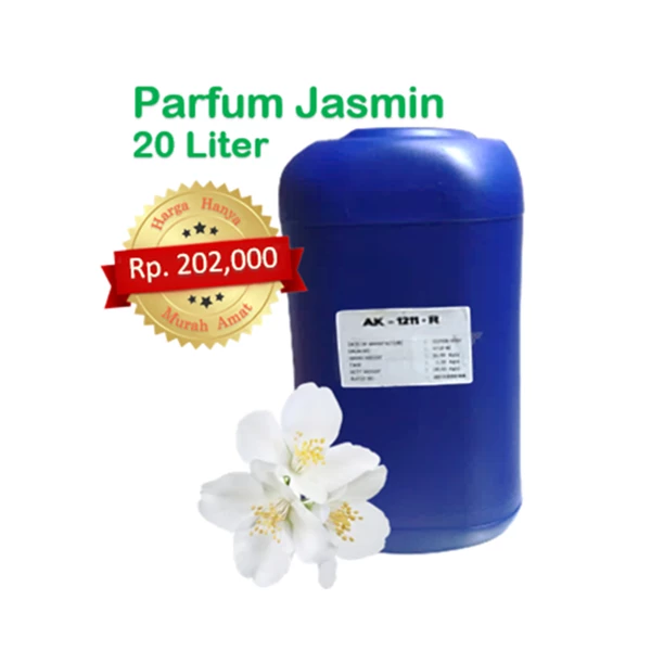 Parfum Aroma JASMIN  hanya Rp 220.000 per liter untuk 20 liter 