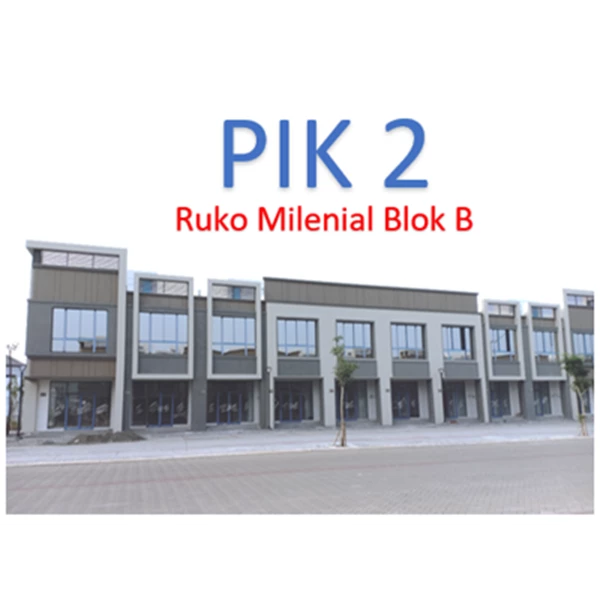 For rent PIK 2 Shophouse: Millennial Shophouse Block B No.22 Badan