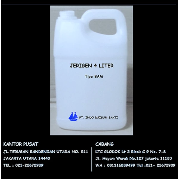 JERRY CANS 4 liters