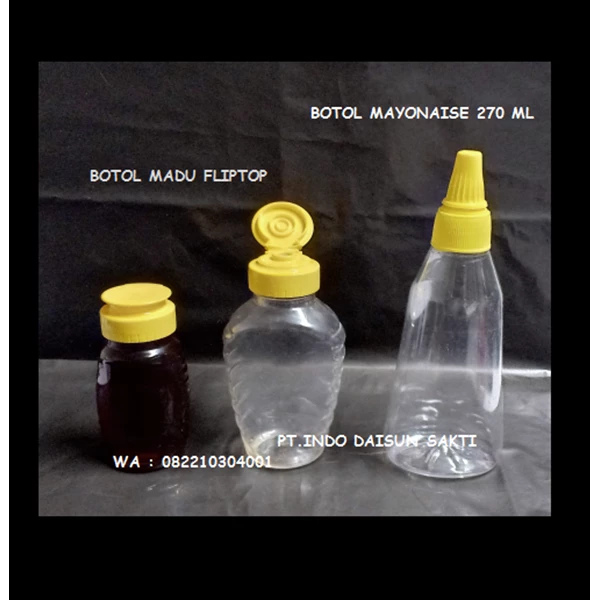 Botol Plastik MAYONAISE 270 ml