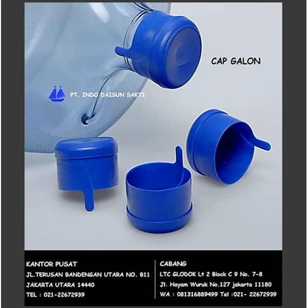 GALON CAP  PLASTIC 10-19 LITER