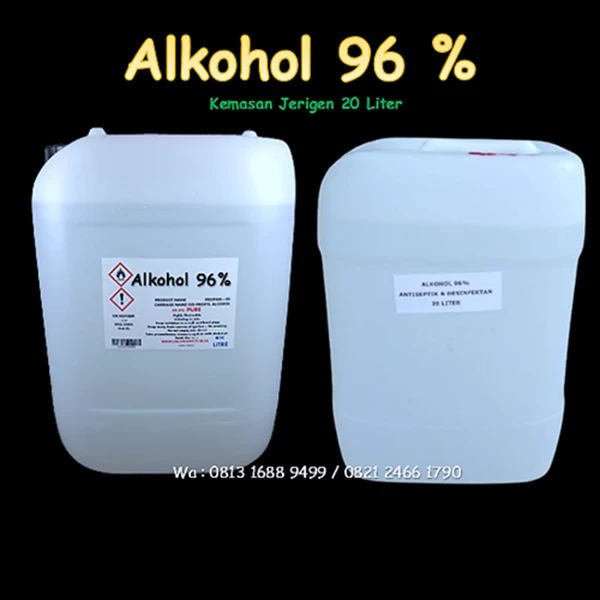 ALCOHOL 96% PURE (test with an alcohol meter before buying)