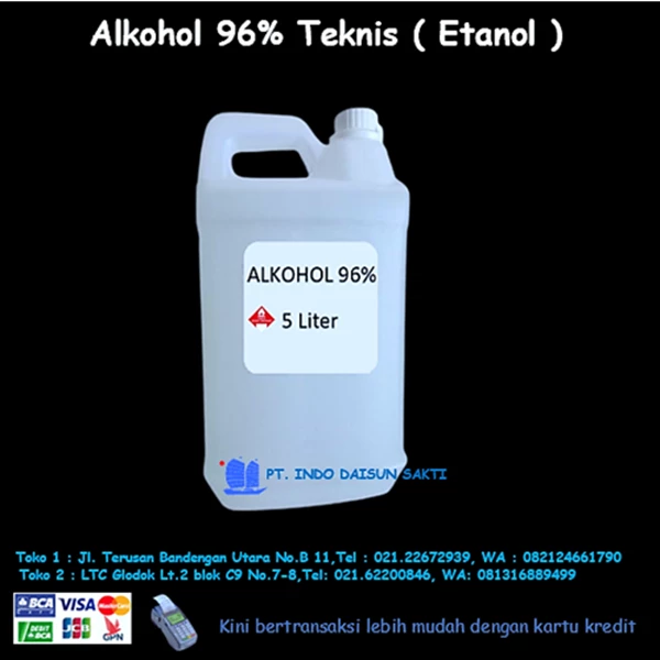 ALKOHOL 96% ( Etanol ) Teknis