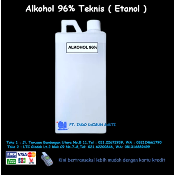 ALKOHOL 96% ( Etanol ) Teknis
