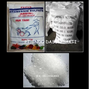 Bahan Kimia Magnesium Sulfate  25 kg China