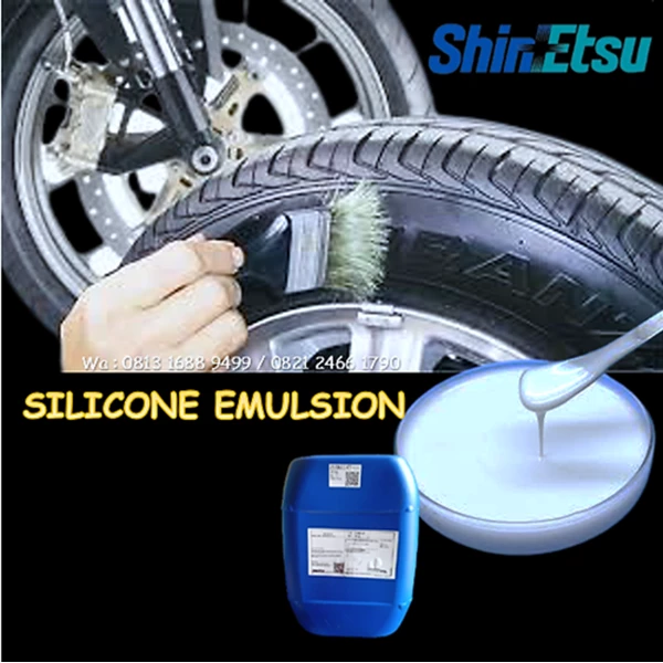 SILICONE EMULSION merk SHINETSU ( Jepang )   