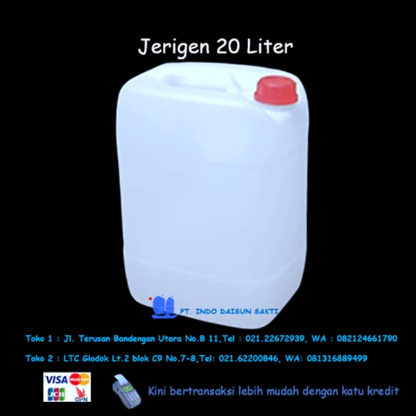 JERRY CANS 20 LITERS