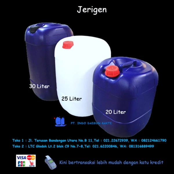 JERRY CANS 25 - 30 LITERS