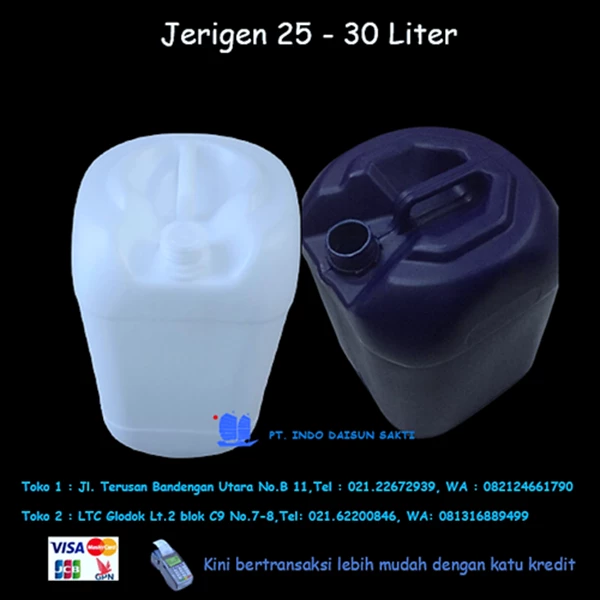 JERRY CANS 25 - 30 LITERS