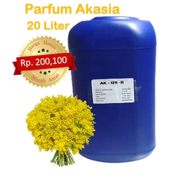 Parfum Aroma Bunga AKASIA   hanya Rp 200.100 per liter untuk 20 liter