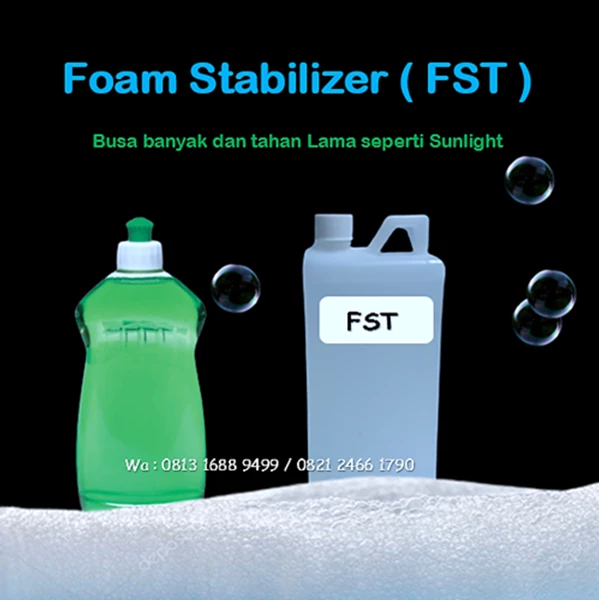 Foam Stabilizer ( FAST ) Foam booster increases foam