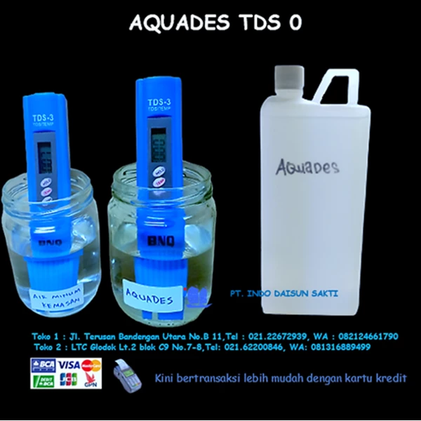 AQUADES Type TDS 0 Literan