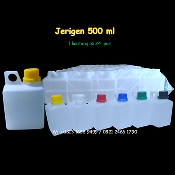 500 ml  Jerry cans ( 0.5 Liter Jerry cans)