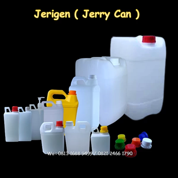 1000 ml  Short JERRY CANS  ( 1 Liter Short Jerry cans)