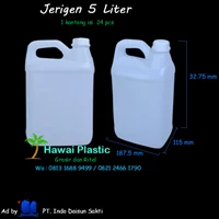 Jerigen 5 liter ( Jerigen 5000 ml )