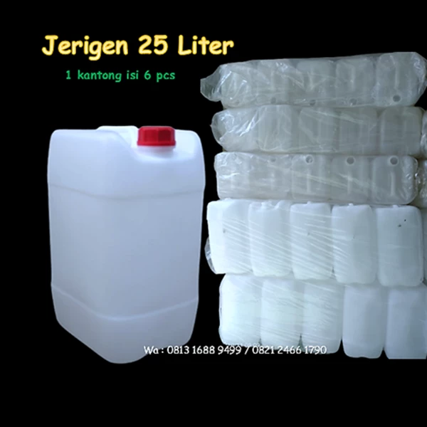 25 liter  Jerry cans ( 25.000 ml Jerry cans)