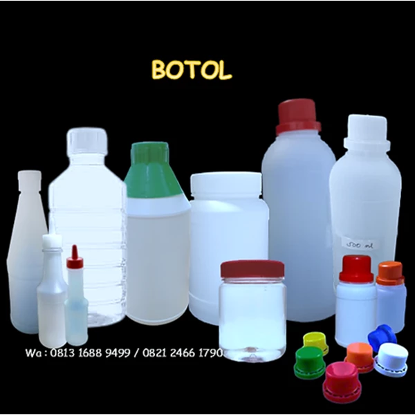 Botol BULAT 50 ml ( LABOR 50 ml / AGRO 50 ml )  