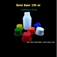 100 ml  ROUND Bottle (  100 ml LABOR / 100 ml AGRO ) 