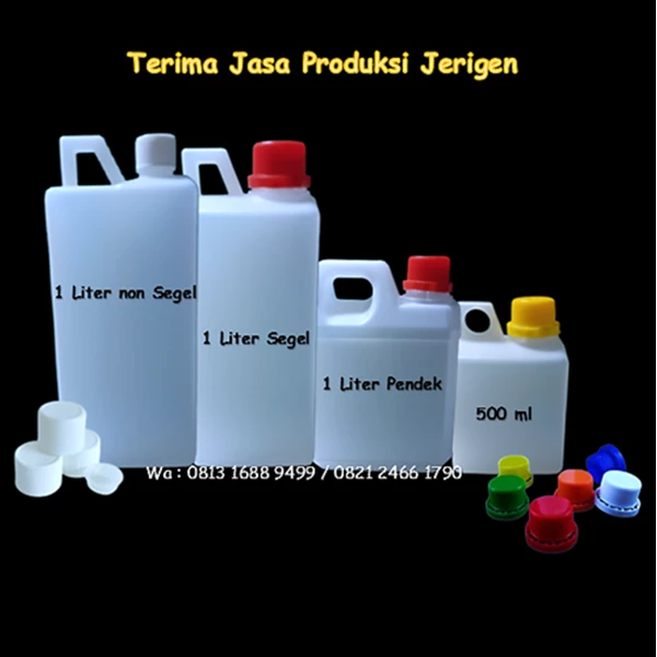 Jasa Produksi Jerigen 0.5 ml – 1 liter 