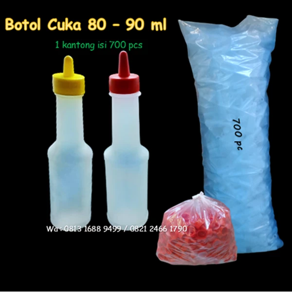 Botol Cuka 80 – 100 ml 