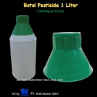 Botol PESTISIDA 1 liter ( tutup CORONG )   1